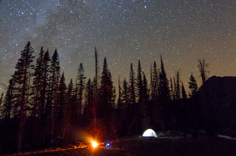 Camping in Steamboat Springs is a popular way to getaway from it all