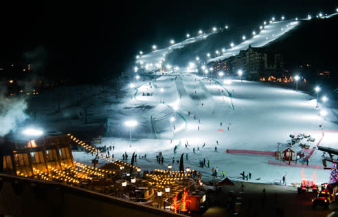 Steamboat Night Skiing