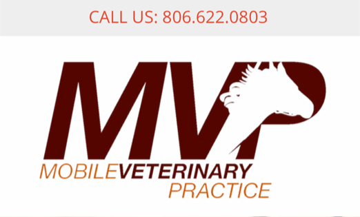 MVP mobile Vet logo and phone number