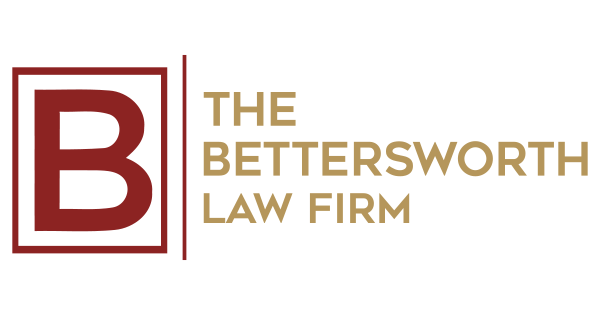 Red and gold logo for the Bettersworth Law Firm
