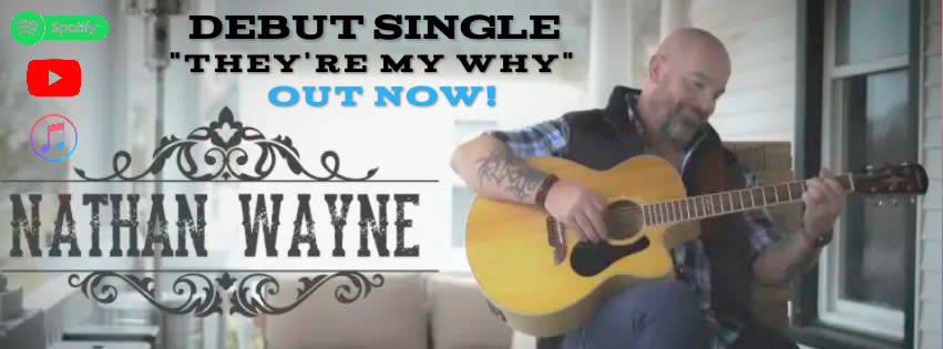 Nathan Wayne new song and music video banner art