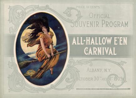 1905 All-Hallow E'en Festival Postcard