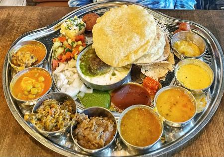 Vrindavan restaurant thali