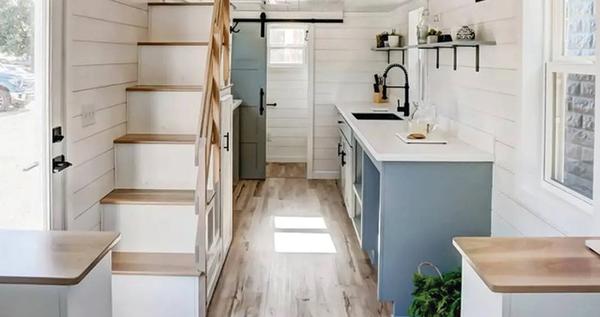 River & Twine: tiny house interior