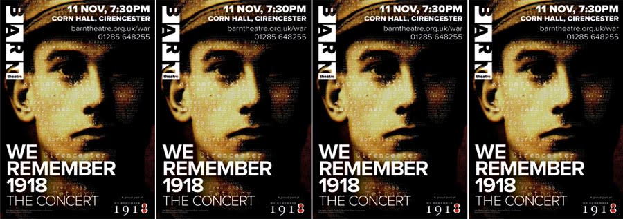 We Remember 1918 in Cirencester Market Place