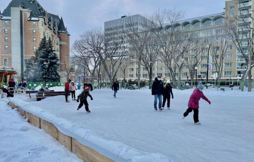 Skating - winter slump blogpost