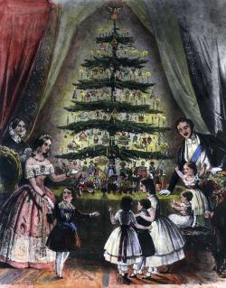Queen Victoria Christmas tree