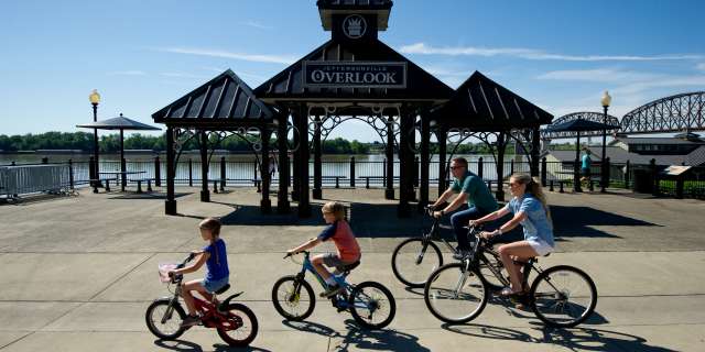 riverside bicycling
