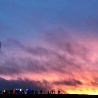 Calf Fry Sunset