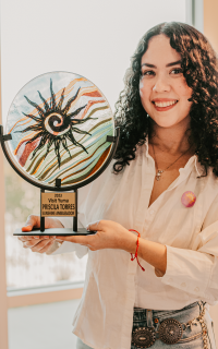 Priscilla Torres - Sunshine Award Recipient