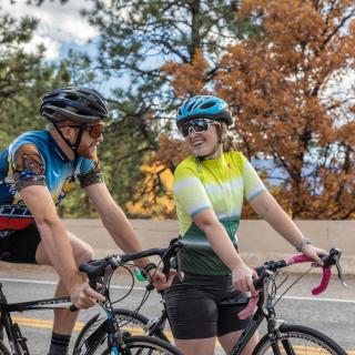 Road Cycling in the Animas Valley During Fall