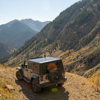 Jeeping and OHVing in La Plata Canyon During Fall