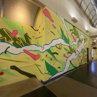 Strawberry Square Arcade Mural