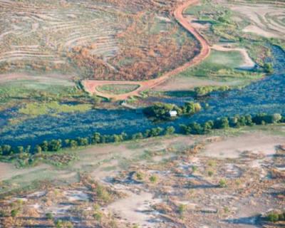 Parry Lagoons Nature Reserve aerial