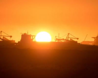 Redbank Bridge sunset