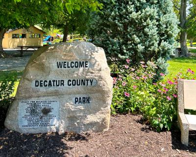 Decatur County Park rock