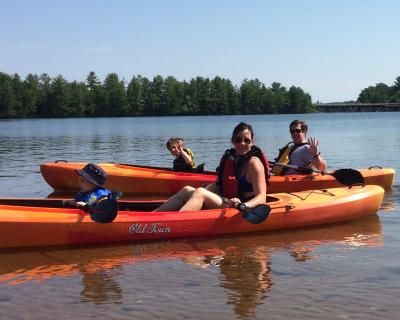 kayaking