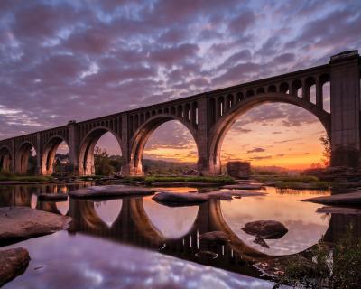 Sunset Bridge James River