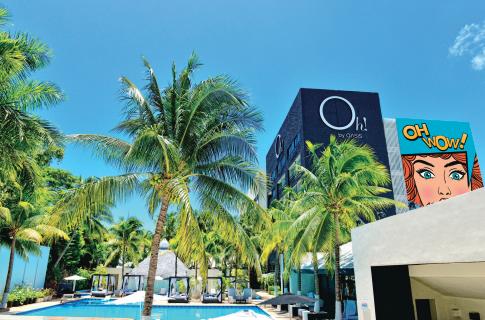 Instalaciones del hotel Oh! Cancún The Urban Oasis