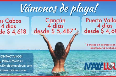 Disfruta las playas mexicanas a un super precio