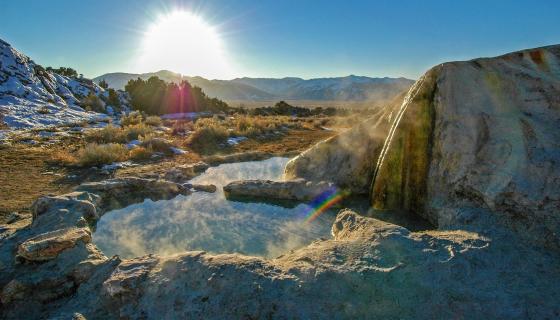 By Land: Hot Spring