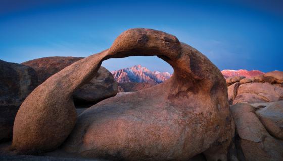 Alabama Hills with Mobius Arch