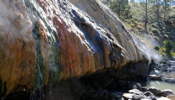 Eastern Sierra Hot Springs Benton Travertine Mono County Ca