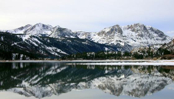 June Lake Winter