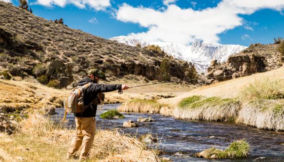 Fishing Hot Creek