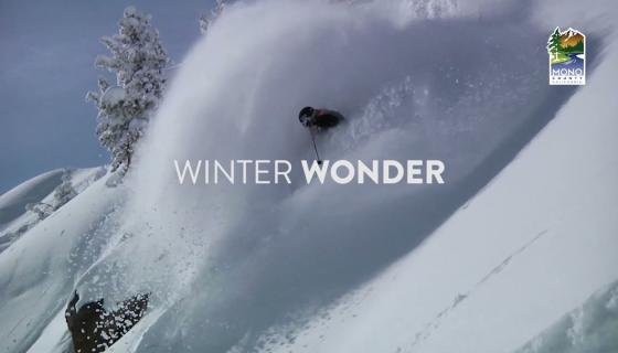 Winter Wonder in Mono County, California!