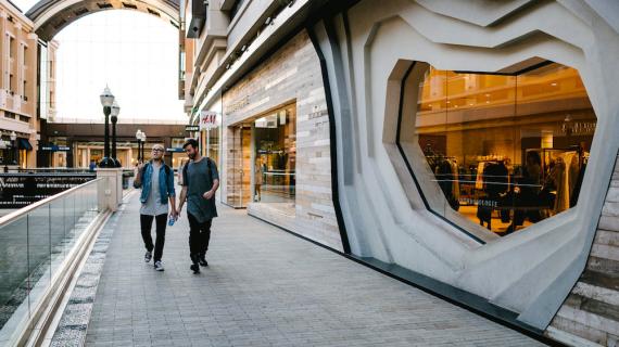 Strolling through City Creek