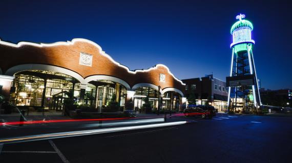 Trolley Square at Night