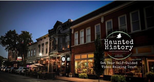 Haunted History Jeffersonville Passport Header