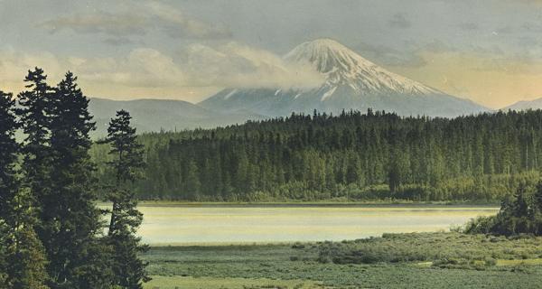 View Of Mount St. Helens Before Eruption