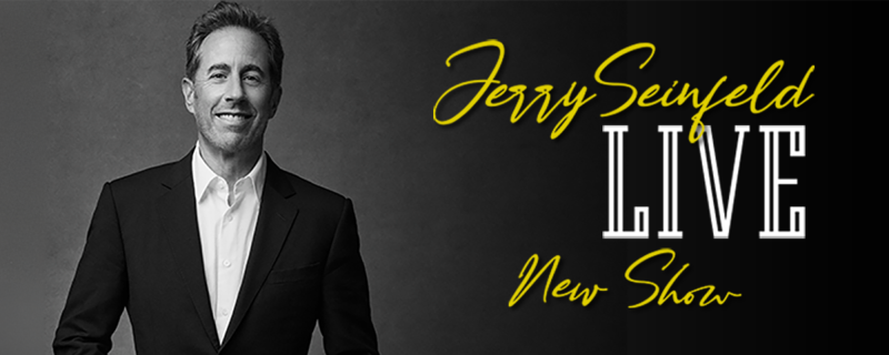 Comedian and actor Jerry Seinfeld poses for a photo wearing a tux
