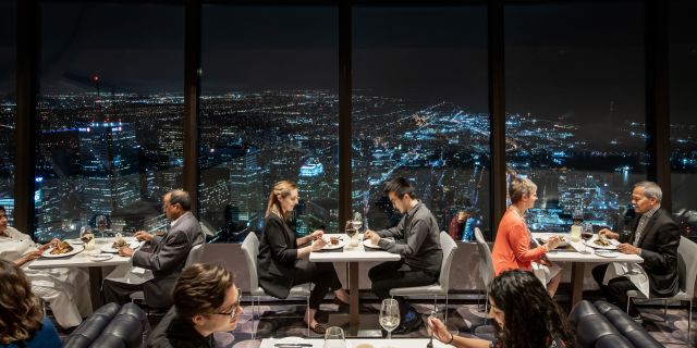 360 The Restaurant at the CN Tower Interior Images