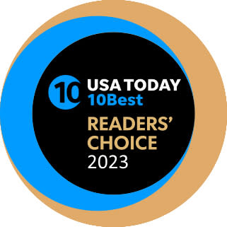 USA Today 10Best Readers' Choice 2023 Logo