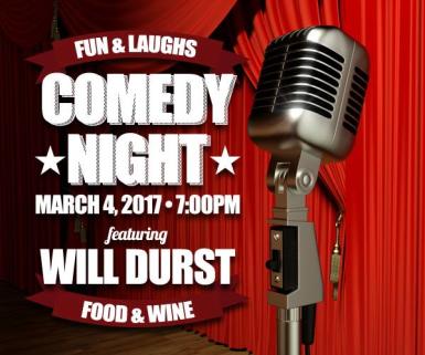 14TH ANNUAL MAYO FAMILY WINERY COMEDY NIGHT