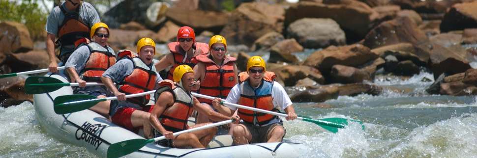 White water rafting