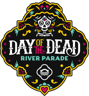 Decorative logo for river parade