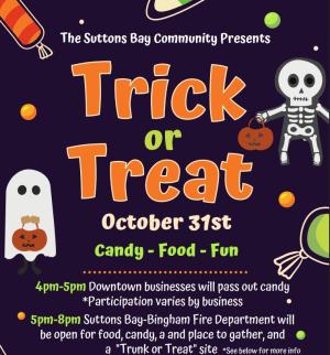 Suttons Bay Trick or Treat