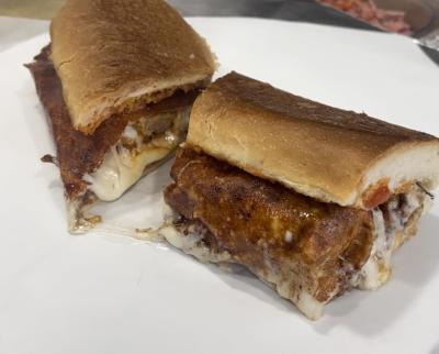 Luigi's meatball sandwich