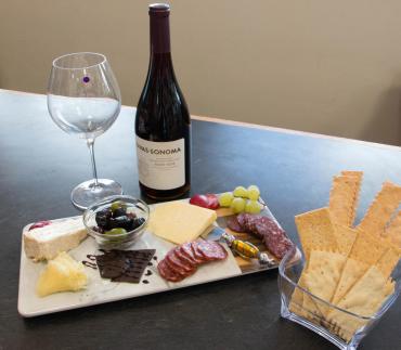 Wine and hors d'oeuvres at one of Punta Gorda Chocolate & Wine's Wine & Craft Beer Tastings.