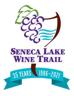 Seneca Lake Wine Trail 35th logo