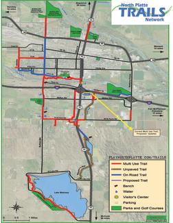 Trails Network Map 2023