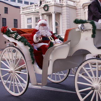 Harrisburg Holiday Parade Santa