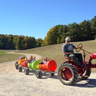 Jacob's Farm Tractor Train