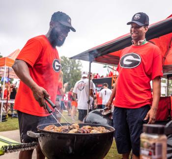 UGA Tailgate grill guys