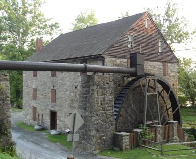 Rock Run Grist Mill Water Wheel at Susquehanna State Park