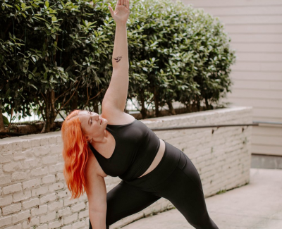 Eras Tour Warm Flow yoga at Love More in Covington